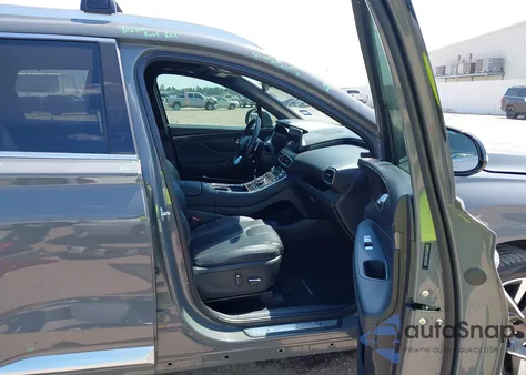 2022 Hyundai Santa Fe Calligraphy z USA, uszkodzony, nr VIN 5NMS5DAL0NH427485